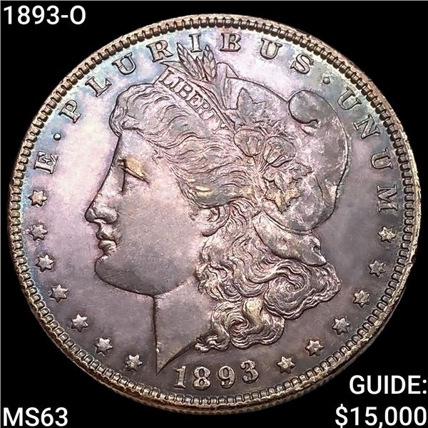 1893-O Morgan Silver Dollar CHOICE BU