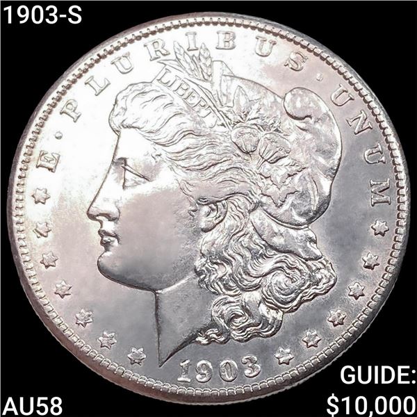 1903-S Morgan Silver Dollar CHOICE AU