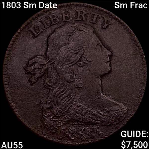 1803 Sm Date Sm Frac Draped Bust Lg Cent HIGH GRADE