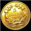 Image 2 : 1864 $3 Gold Piece CHOICE AU