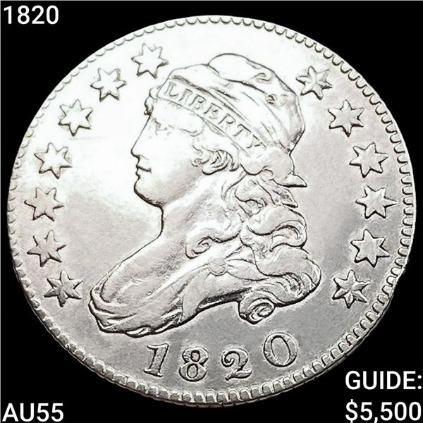 1820 Capped Bust Quarter HIGH GRADE