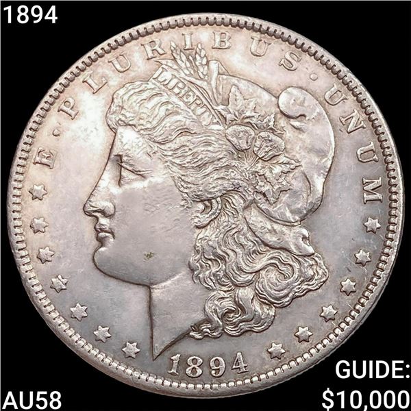 1894 Morgan Silver Dollar CHOICE AU