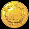 Image 2 : 1885 $3 Gold Piece UNCIRCULATED