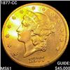 Image 1 : 1877-CC $20 Gold Double Eagle UNCIRCULATED