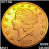 Image 1 : 1877-CC $20 Gold Double Eagle UNCIRCULATED