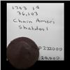 Image 3 : 1793 Chain Cent AMERI NEARLY UNCIRCULATED
