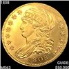 1808 $5 Gold Half Eagle CHOICE BU