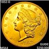 Image 1 : 1852-O $20 Gold Double Eagle CHOICE BU