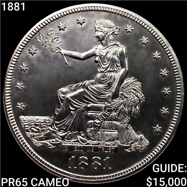 1881 Silver Trade Dollar