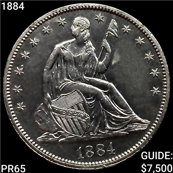 1884 Seated Liberty Half Dollar