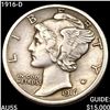 Image 1 : 1916-D Mercury Dime HIGH GRADE