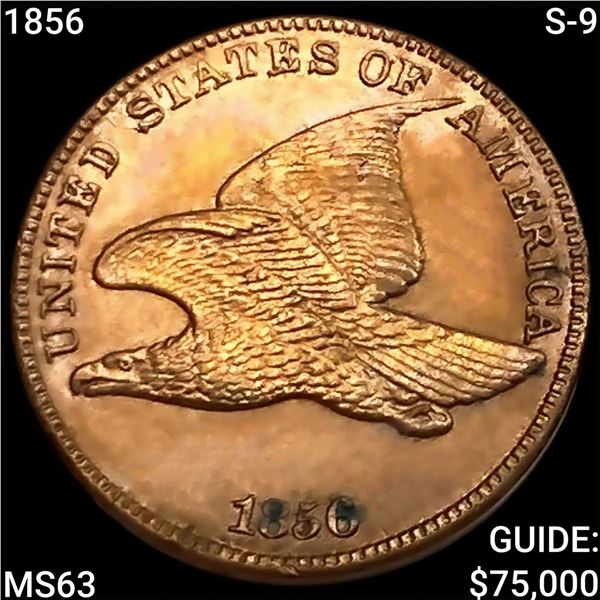 1856 S-9 Flying Eagle Cent