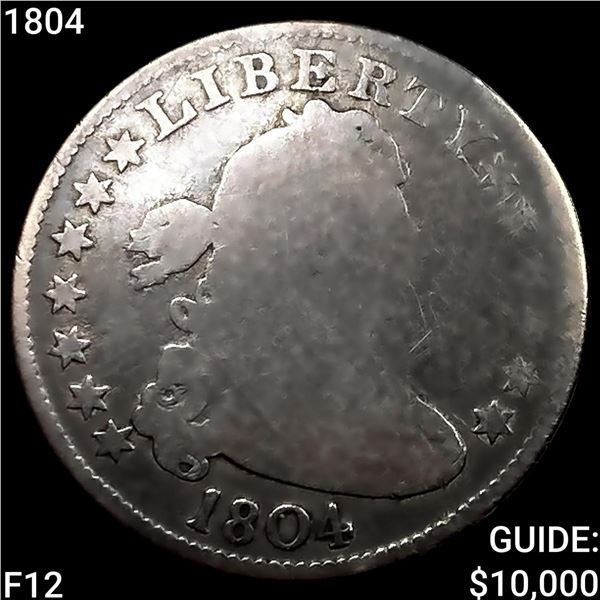 1804 Draped Bust Quarter