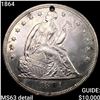 Image 1 : 1864 Seated Liberty Dollar CHOICE BU