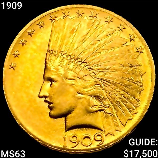1909 $10 Gold Eagle