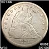 Image 1 : 1871-CC Seated Liberty Dollar