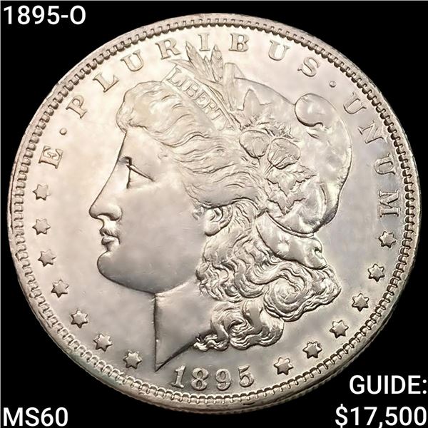 1895-O Morgan Silver Dollar