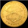 Image 2 : 1852 $20 Gold Double Eagle HIGH GRADE