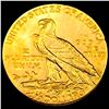 Image 2 : 1908 $2.50 Gold Quarter Eagle CHOICE BU