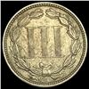 Image 2 : 1875 Nickel Three-Cent Piece NEARLY UNCIRCULATED
