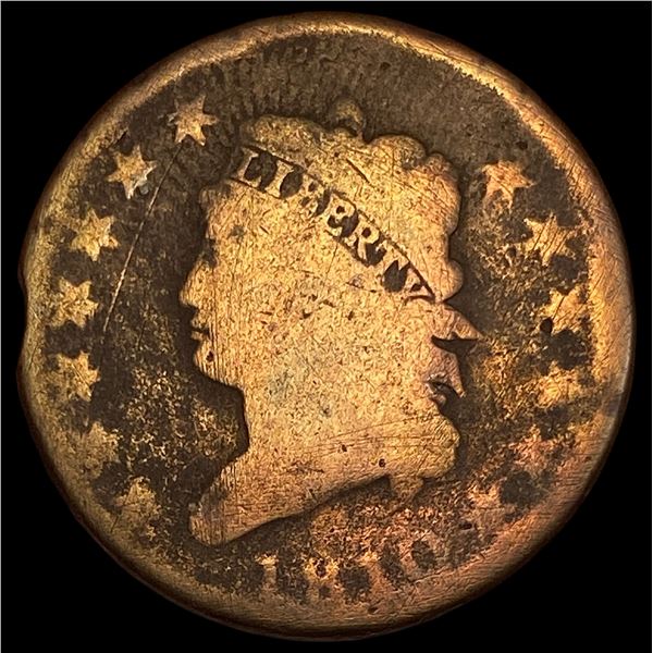 1810 Classic Head Large Cent NICELY CIRCULATED