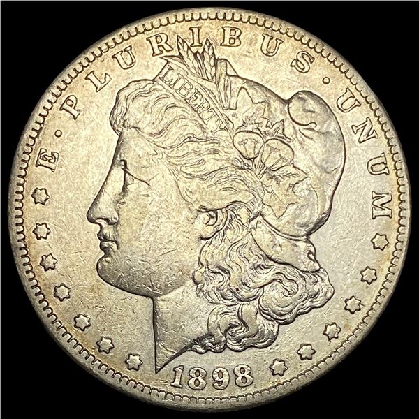 1898-S Silver Morgan Dollar NEARLY UNCIRCULATED