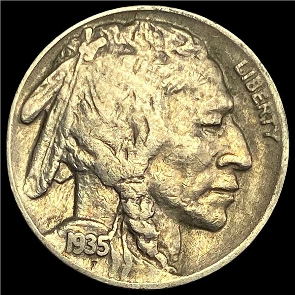 1935-D Buffalo Nickel LIGHTLY CIRCULATED
