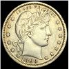 Image 1 : 1899 Silver Barber Quarter HIGH GRADE