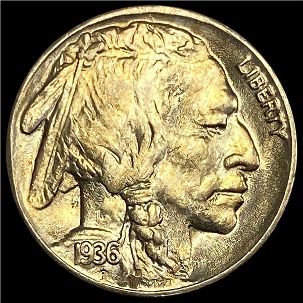 1936-S Buffalo Nickel CHOICE BU