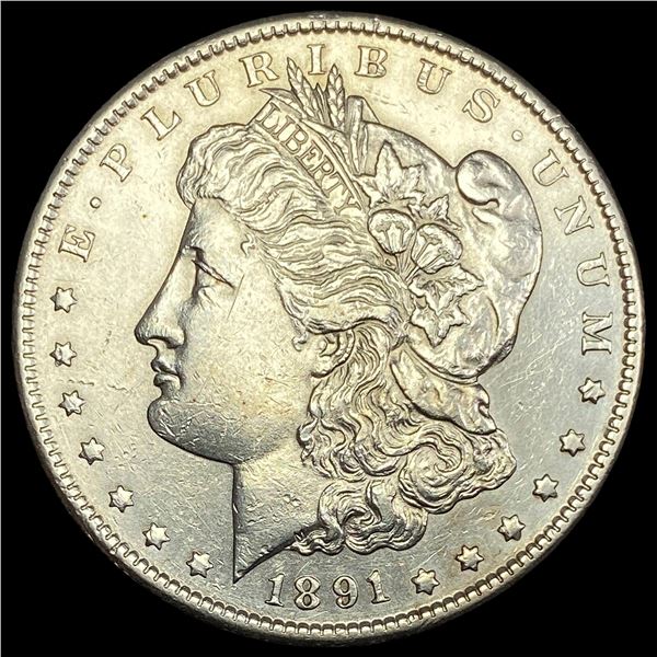 1891-S Morgan Silver Dollar UNCIRCULATED