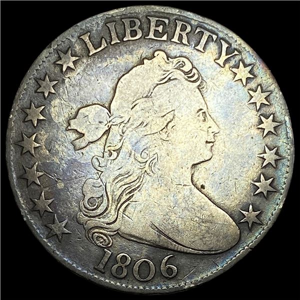 1806 Draped Bust Half Dollar LIGHTLY CIRCULATED