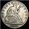 Image 1 : 1858-O Seated Liberty Half Dollar NEARLY UNCIRCULATED