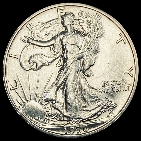 1936-S Silver Walking Liberty Half Dollar UNCIRCULATED
