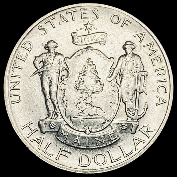 1920 Silver Maine Half Dollar UNCIRCULATED