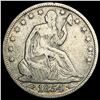 Image 1 : 1854 Arrows Seated Liberty Half Dollar LIGHTLY CIRCULATED