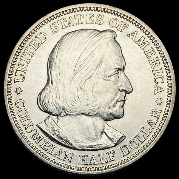 1892 Silver Columbia Expo Half Dollar UNCIRCULATED