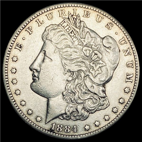 1884-CC Silver Morgan Dollar CLOSELY UNCIRCULATED