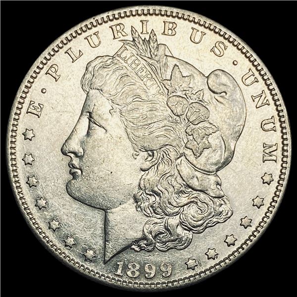 1899-S Silver Morgan Dollar CHOICE AU