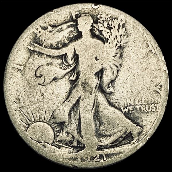 1921-S Walking Liberty Half Dollar NICELY CIRCULATED