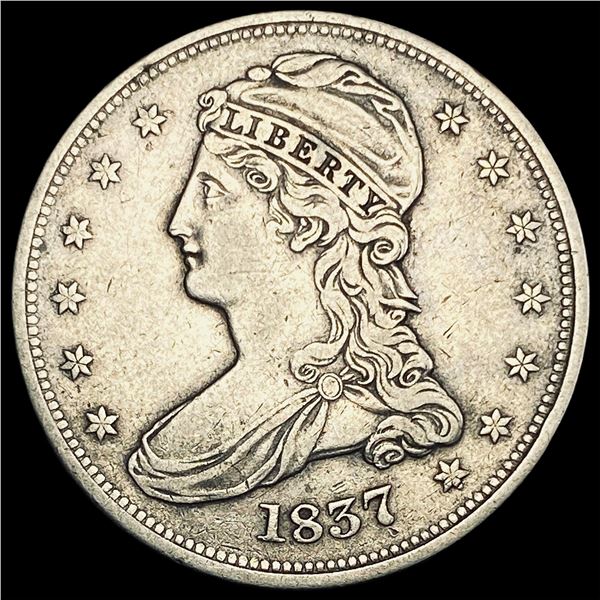 1837 Capped Bust Half Dollar HIGH GRADE