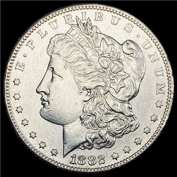 1882-S Silver Morgan Dollar CLOSELY UNCIRCULATED