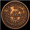 Image 1 : 1863 Civil War Token-Army & Navy LIGHTLY CIRCULATED