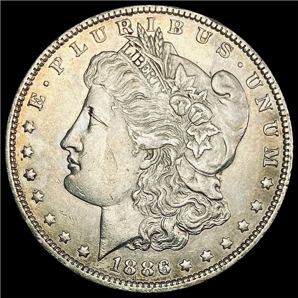 1886-O Silver Morgan Dollar CHOICE AU