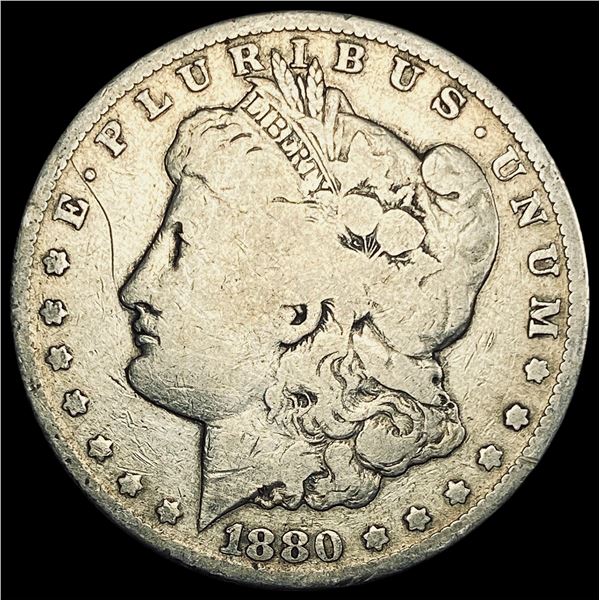 1880-CC Silver Morgan Dollar NICELY CIRCULATED