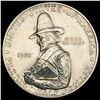 Image 1 : 1921 Silver Pilgrim Half Dollar CLOSELY UNCIRCULATED
