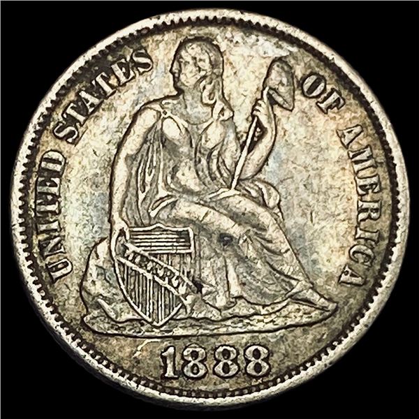 1888 Seated Liberty Dime HIGH GRADE