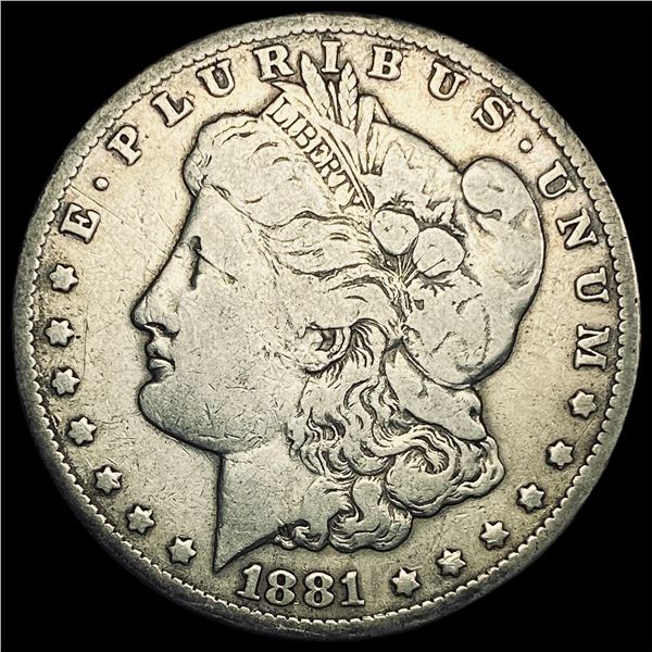 1881-CC Silver Morgan Dollar NICELY CIRCULATED