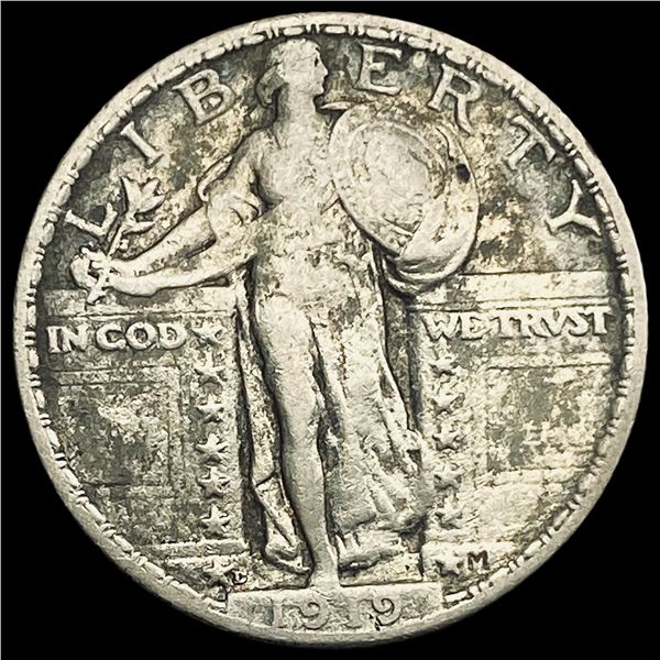 1919-D Silver Standing Liberty Quarter HIGH GRADE