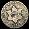 Image 1 : 1852 Silver Three-Cent Piece NICELY CIRCULATED