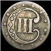 Image 2 : 1852 Silver Three-Cent Piece NICELY CIRCULATED